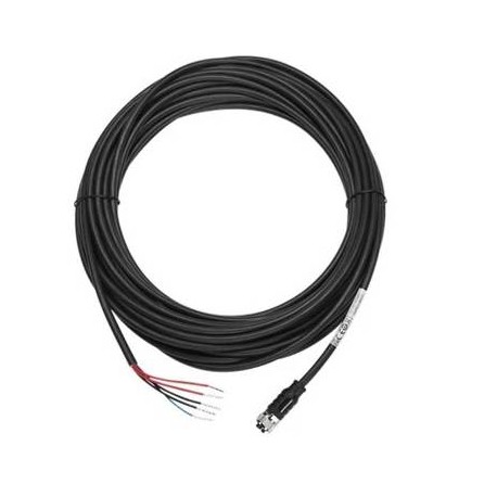 ZEBRA - Zebra CBL-PWRD150-M12M00 cable de transmisión Negro 15 m M12 - CBL-PWRD150-M12M00