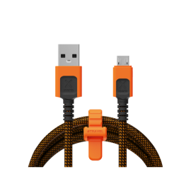 XTORM - CABLE XTREME USB-A A MICRO USB 1.5M NEGRO/NARANJA XTORM - CXX2008