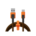 XTORM - CABLE XTREME USB-A A USB-C 1.5M NEGRO/NARANJA XTORM - CXX2003