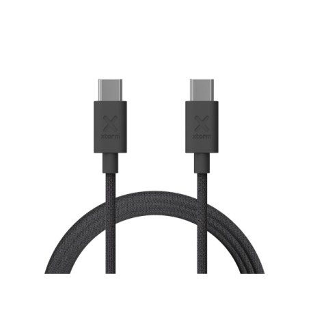 XTORM - CABLE GO2 USB-C A USB-C PD 100W 1M NEGRO XTORM - CXG2071