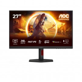 AOC - AOC G4 Q27G4ZR pantalla para PC 68,6 cm (27'') 2560 x 1440 Pixeles Quad HD LED Negro, Rojo - Q27G4ZR