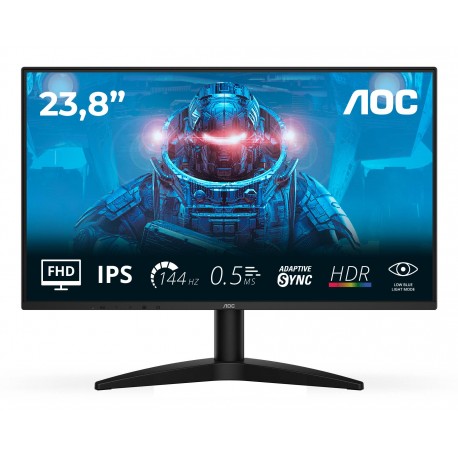 AOC - AOC 24B36X pantalla para PC 60,5 cm (23.8'') 1920 x 1080 Pixeles Full HD LED Negro - 24B36X