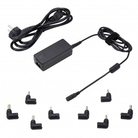 EWENT - Ewent EW3963 adaptador e inversor de corriente Interior 45 W Negro - EW3963