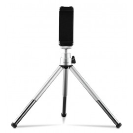 HAMA - Hama Fancy 2in1 tripode Smartphone/Cámara digital 3 pata(s) Plata - 4666