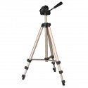 HAMA - Hama | Trípode Star 75, para cámara de fotos, conexión 6.4mm, altura ajustable hasta 125 cm, Color Beige - 4175