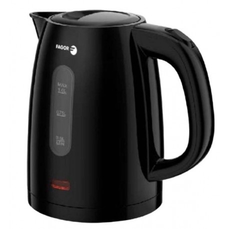 FAGOR - Fagor Teya Noir tetera eléctrica 1 L 2200 W Negro - fge10001