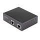 STARTECH.COM - StarTech.com POEINJ1G90W ampliador de red Repetidor de red 10,100,1000 Mbit/s Negro - POEINJ1G90W