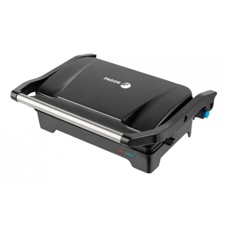 FAGOR - Fagor EasyGrill sandwichera 1200 W Negro, Acero inoxidable - fge08020