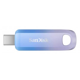 SANDISK - SanDisk Creator unidad flash USB 256 GB USB Tipo C 3.2 Gen 1 (3.1 Gen 1) Azul, Lila - sdcz75c-256g-g46