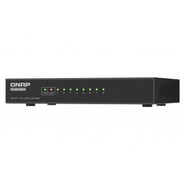 QNAP - QNAP QSW-1108-8T-R2 switch No administrado 2.5G Ethernet (100/1000/2500) Escritorio Negro - QSW-1108-8T-R2