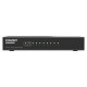 QNAP - QNAP QSW-1108-8T-R2 switch No administrado 2.5G Ethernet (100/1000/2500) Escritorio Negro - QSW-1108-8T-R2