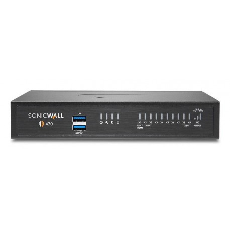 SONICWALL - SonicWall TZ470W cortafuegos (hardware) Escritorio 3,5 Gbit/s - 03-ssc-3013