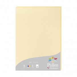 Clairefontaine Pollen papel A4 25 hojas para impresora color crema