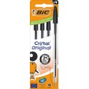 BIC - BIC 516335 bolígrafo Negro Medio 4 pieza(s) - 516335