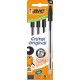 BIC - BIC 516335 bolígrafo Negro Medio 4 pieza(s) - 516335