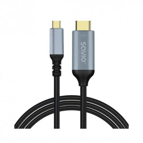 SAVIO - CABLE USB-C a HDMI SAVIO 2.0B CL-184 - CL-184