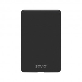 SAVIO - Savio SAVAK-73 caja para disco duro externo Carcasa de disco duro/SSD Negro 2.5'' - savak-73