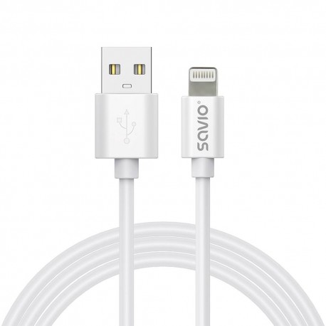 SAVIO - Savio CL-192 cable USB USB 2.0 1 m USB A Blanco - cl-192