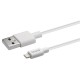 SAVIO - Savio CL-192 cable USB USB 2.0 1 m USB A Blanco - cl-192