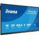 IIYAMA TE7512MIS-B4AG Pantalla Señalización 65'' 4K Táctil Android Wifi