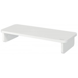 Leitz 64340001 soporte para monitor 61 cm (24'') Blanco Escritorio
