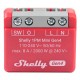 Shelly 1PM Mini Gen4 Interruptor inteligente Rojo