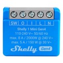 Shelly 1 Mini Gen4 Interruptor inteligente 1P Azul