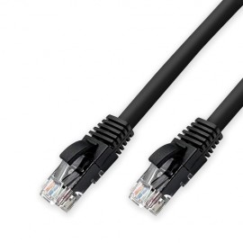 EWENT - EWENT CABLE CAT.6 U/UTP, CCA, AWG24/1 LSZH NEGRO 3M - OEM-MCR-IM1050