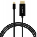SAVIO - Savio Cl-190 cable USB 1 m USB C Negro - cl-190