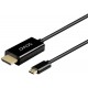 SAVIO - Savio Cl-190 cable USB 1 m USB C Negro - cl-190