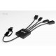 I-TEC - i-tec USB-C/USB-A Cable HUB 4 port (2x USB-C, 2x USB-A) - CACBLHUB2A2C