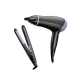 REMINGTON - SET SECADOR PLANCHA DEL PELO REMINGTON STYLE ESSENTIALS IONICO Y CERAMICO - D3016GP