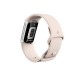 FITBIT - Fitbit Charge 6 AMOLED Pulsera de actividad Beige, Plata - 40-56-7911