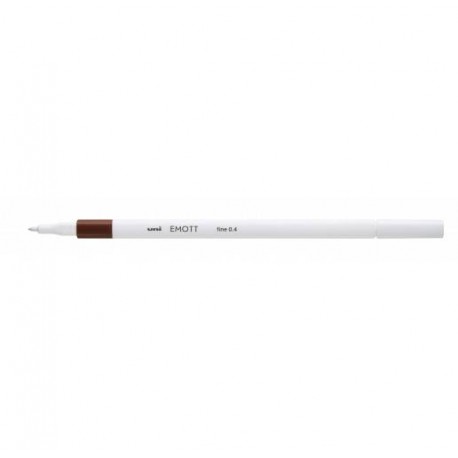 UNI-BALL - Uni-Ball EMOTT 10.1.0027 bolígrafo de punta redonda Bolígrafo cilíndrico Marrón 1 pieza(s) - 10.1.0027