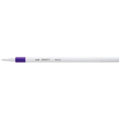 UNI-BALL - Uni-Ball EMOTT 10.1.0024 bolígrafo de punta redonda Bolígrafo cilíndrico Violeta 1 pieza(s) - 10.1.0024
