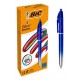 BIC - BIC Colors Smooth Negro, Azul, Verde, Rojo Bolígrafo de punta retráctil con mecanismo de giro Medio 12 pieza(s) - 524091