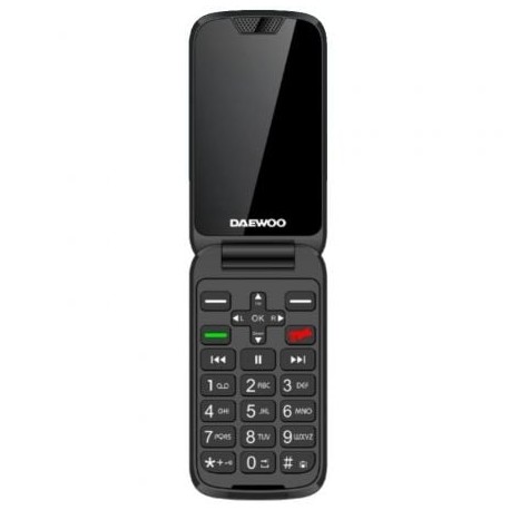 DAEWOO - Teléfono Móvil Daewoo DW8005 para Personas Mayores/ 4G/ Negro - DW8005