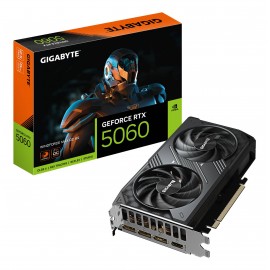 GIGABYTE - GIGABYTE GeForce RTX 5060 WINDFORCE MAX OC 8G Tarjeta Gráfica