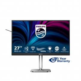 PHILIPS - Philips 4000 series 27B2N4500/00 pantalla para PC 68,6 cm (27'') 2560 x 1440 Pixeles Quad HD LCD Gris - 27B2N4500/00