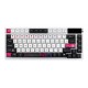 ASUS - ASUS ROG Azoth X teclado Juego USB + RF Wireless + Bluetooth Negro, Blanco - 90MP044F-BKUA30