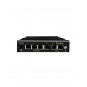 LEVELONE - LevelOne FEP-0631 switch Fast Ethernet (10/100) Energía sobre Ethernet (PoE) Negro - FEP-0631