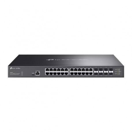 TP-LINK - TP-Link Omada SX3832 switch Gestionado L2/L2+ 10G Ethernet (100/1000/10000) 1U Negro - SX3832