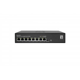 LEVELONE - LevelOne GES-2208 switch Gestionado L2 Gigabit Ethernet (10/100/1000) Negro - GES-2208