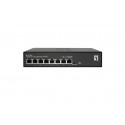 LEVELONE - LevelOne GES-2208 switch Gestionado L2 Gigabit Ethernet (10/100/1000) Negro - GES-2208