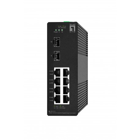 LEVELONE - LevelOne IGS-2110 switch Gestionado L2 Gigabit Ethernet (10/100/1000) Negro - IGS-2110
