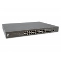 LEVELONE - LevelOne GTP-2871 switch Gestionado L3 Gigabit Ethernet (10/100/1000) Energía sobre Ethernet (PoE) Gris - 57082303