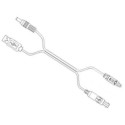 Zebra CBL-ET4X-SCHCAB-01 cable de transmisión Blanco - 500202@@CBL-ET4X-SCHCAB-01@@ZTRA