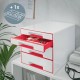 LEITZ - Leitz WOW CUBE Rojo, Blanco - 5213-20-26