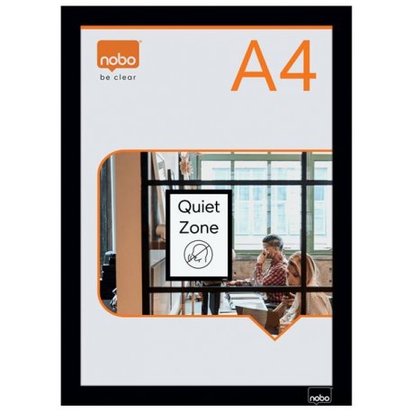 NOBO - Nobo 1915697 marco magnético A4 Naranja - 1915697