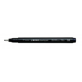 TOMBOW - Tombow WS-EFL-H-08 rotulador de punta fina Fino Negro 1 pieza(s) - 273608015